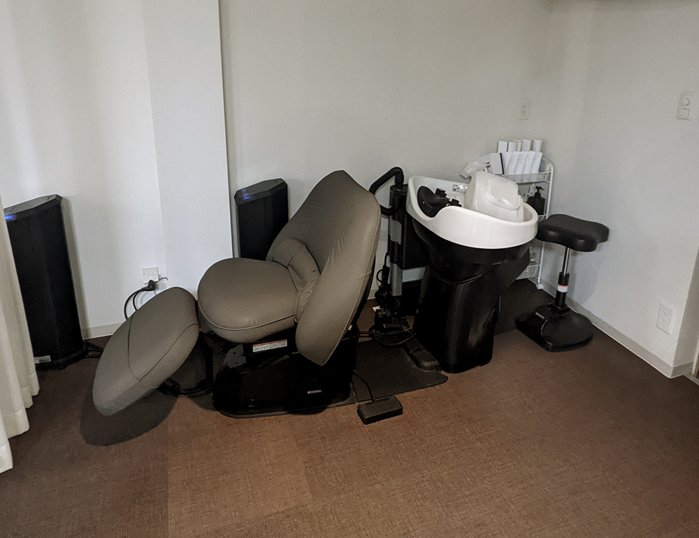 サイドシャンプー用シャンプー機器・シャンプー台タカラベルモント