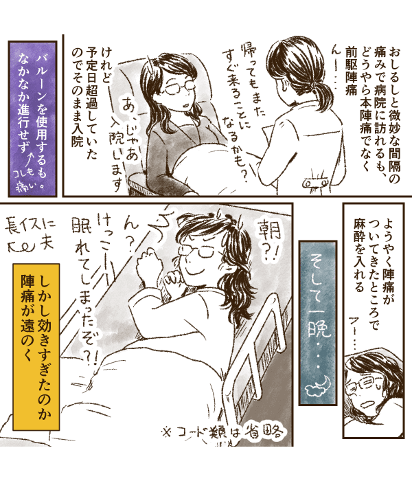 誘発分娩 ホームメイト