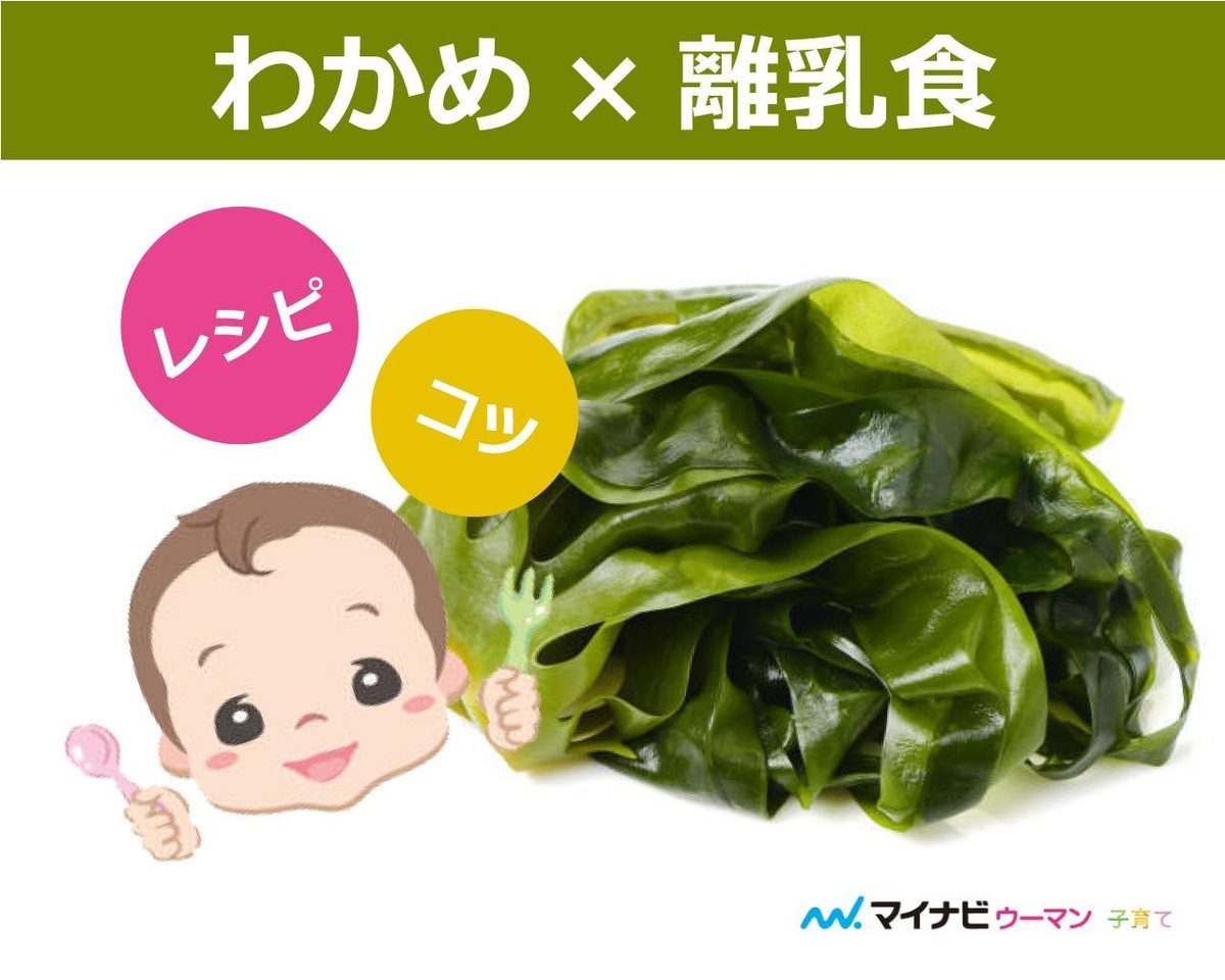 わかめ離乳食のための調理ポイントパルシステムの育児情報サイト～子育て123～