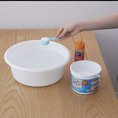 黄ばんだ体操着をオキシクリーンで白くよみがえらせる方法を紹介お家の洗剤屋さん