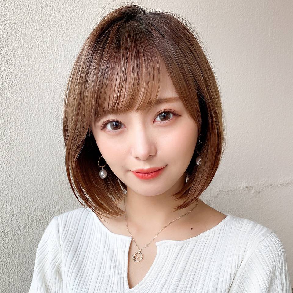 肩につかないギリギリ髪を結べる長さのボブヘア 美容室での頼み方横浜大倉山ショートカットとボブが得意な美容院Sum