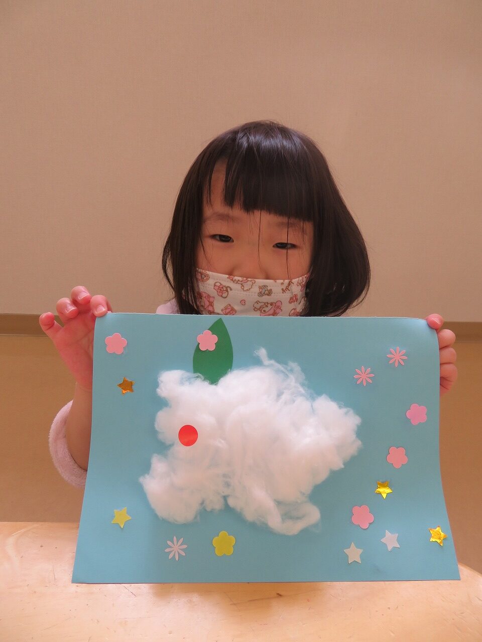 雪だるま雪うさぎ壁面壁面飾り雪冬製作製作キット保育1月2月