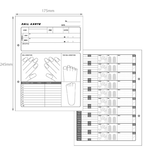 カウンセリングシートの通販・卸-エステ用品・エステ商材セブンビューティ