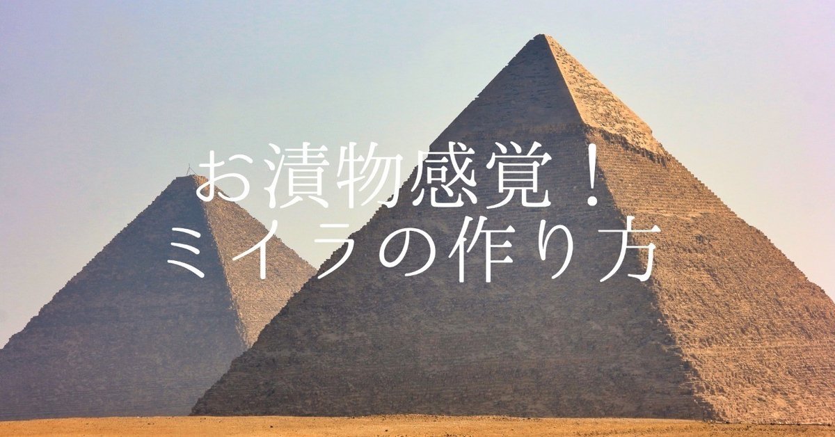 古代エジプト展ミイラの作り方 : むつずかん