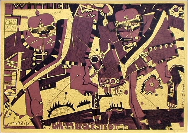 ホルスト・ヤンセン版画額「作品20」Natsume Books