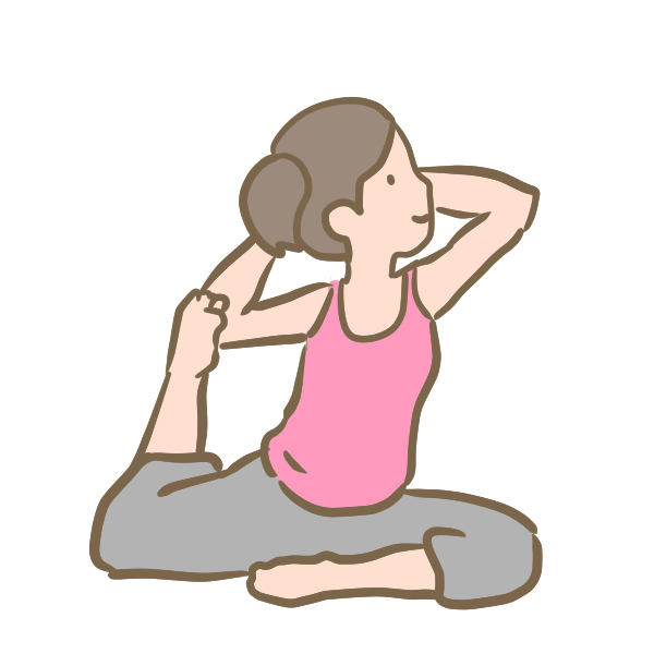 ヨガのポーズまとめイラスト