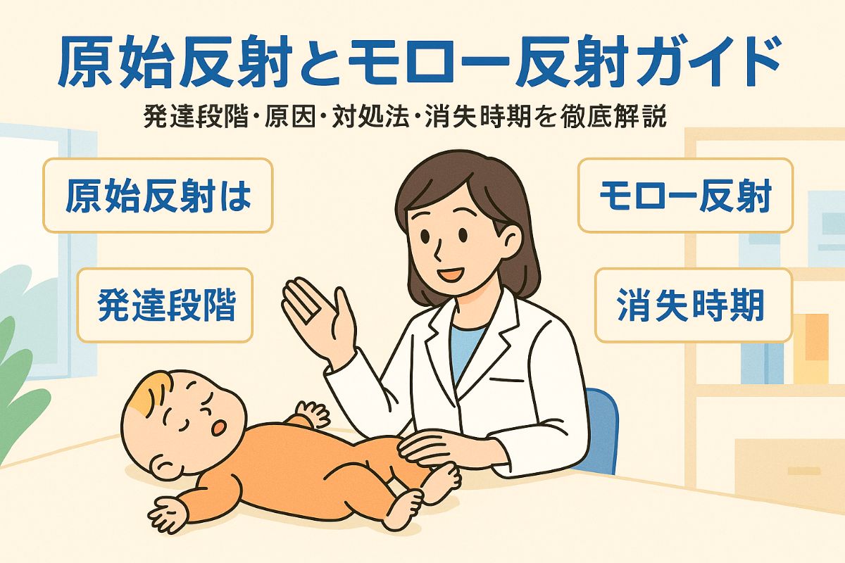 モロー反射とは？モロー反射の対処法はあるの？ パンパース
