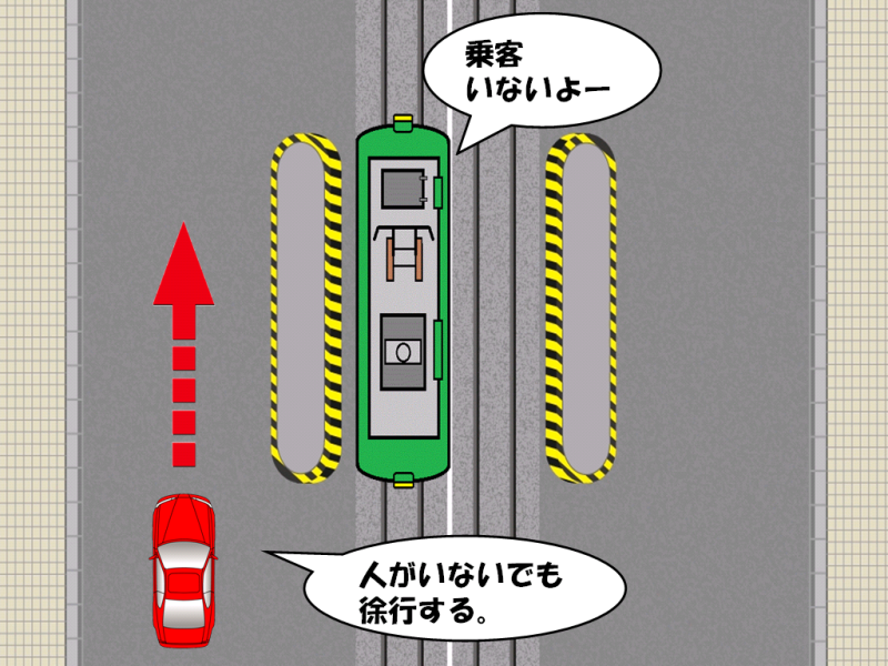 路線バスなどの優先 1回で受かる！ 普通免許 ルール総まとめ＆問題集 「ポイント学習＋実戦テスト」で実力が身に付く！- ラブすぽ