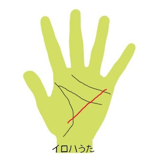 手相 小指の下から生命線TikTok