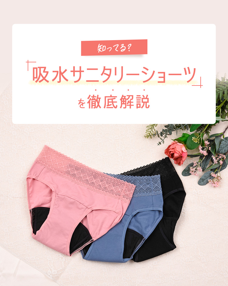 サニタリーショーツと普通のショーツの違いって？サニタリーショーツの必要性とは？着ごこち+プラスGUNZE グンゼ