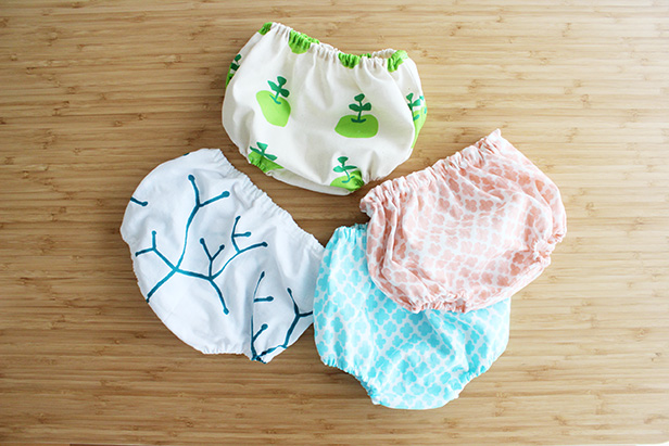 型紙不要 パターンファブリックで作るブルマハーフパンツの作り方nunocoto fabric