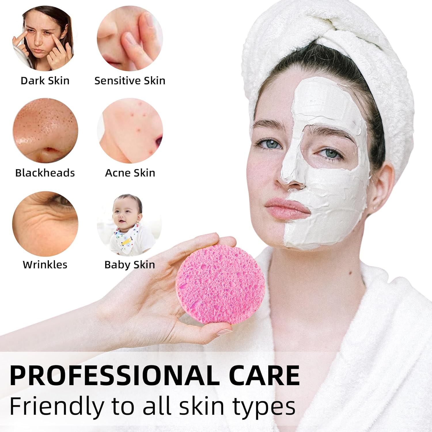 調光可能なビューティーラッシュランプ、360度回転するU字型チューブを