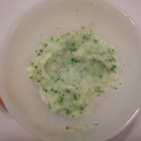 離乳食後期 9〜11ヵ月 ブロッコリーの納豆炒めのレシピ