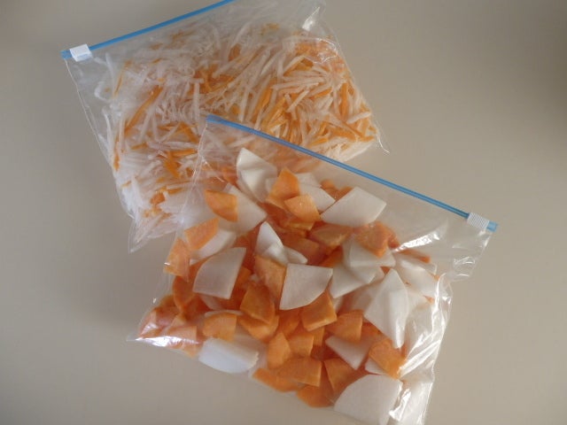 大根の冷凍方法 生、カット、大根おろしで約1カ月保存！カゴメ株式会社