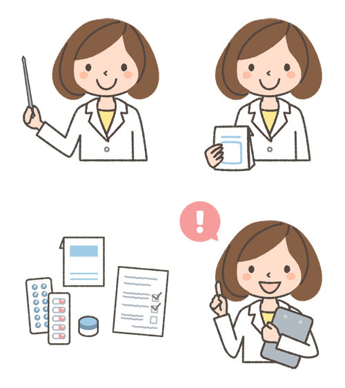 薬剤師のイラスト 医療 無料イラスト・フリー素材