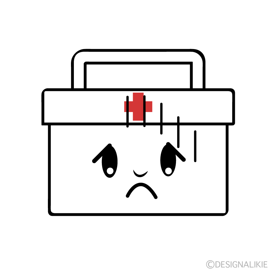 無料イラスト救急箱パブリックドメインQ：著作権フリー画像素材集