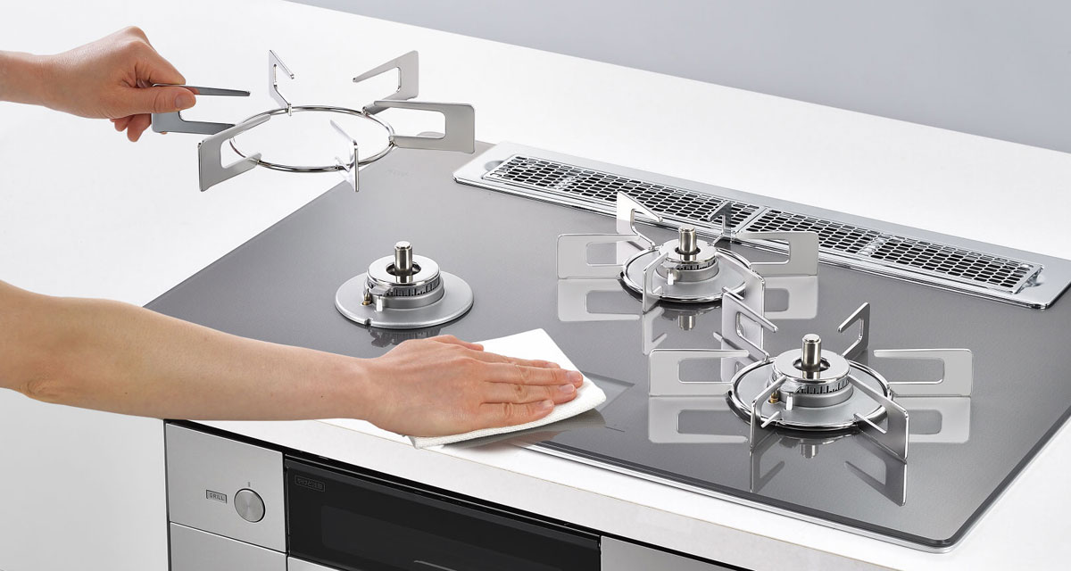 ハウスクリーニング士が教える！めんどうな五徳の掃除はジッパーつきポリ袋で楽々つけおき洗いがラク！サンキュ