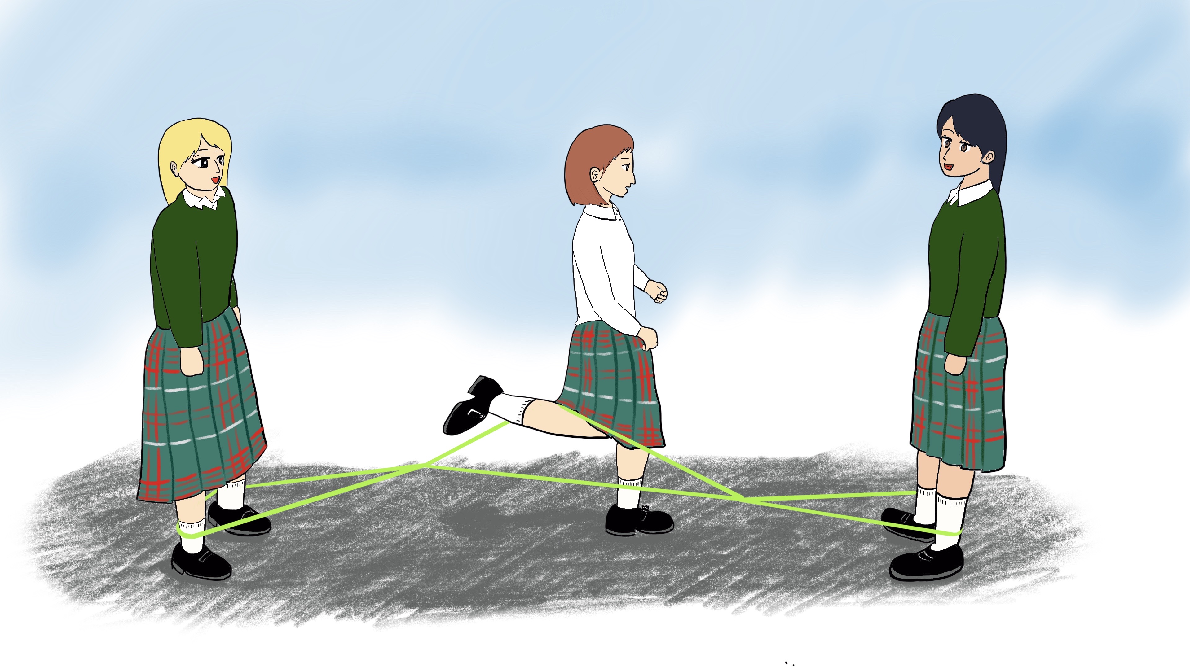 ゴム遊びの基本！ 子どもたちと楽しむゴム跳びの遊び方＆アレンジ方法保育士を応援する情報サイト 保育と暮らしをすこやかに ほいくらし