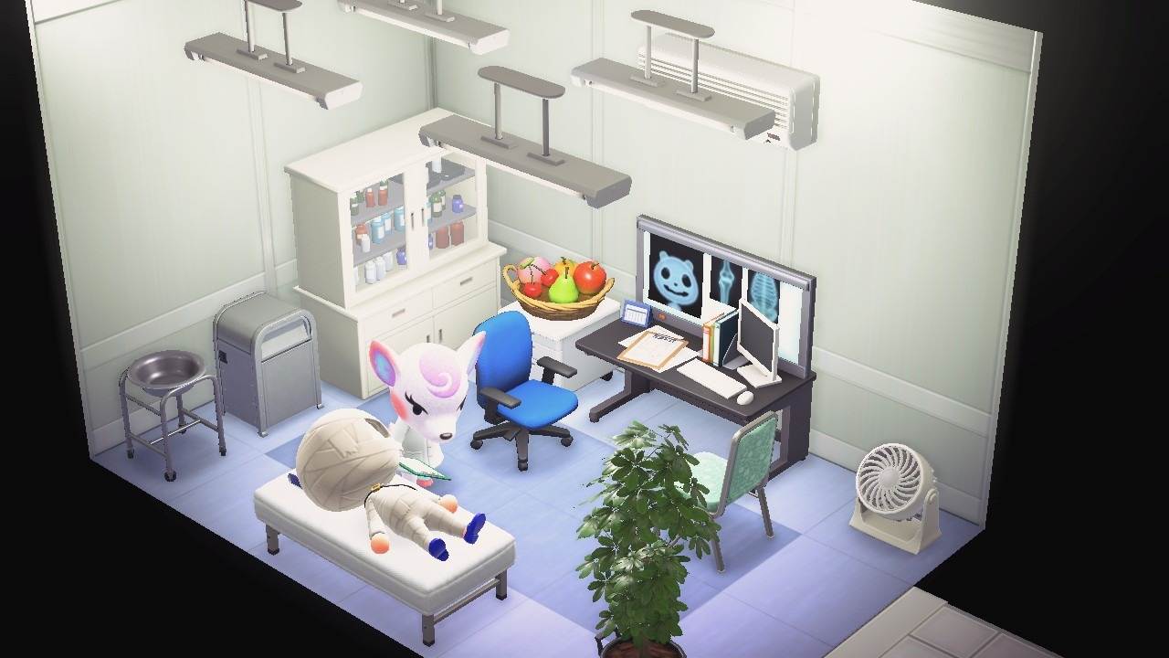 ハピパラ✨ カックンの別荘😆✨ 廃病院で研究や実験してるみたいな？🤣なんの研究してるかはご想像にお任せします 笑 animalcrossinghappyhomeparadise