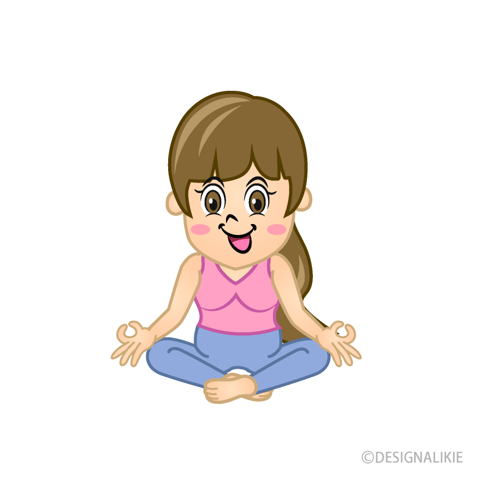 ヨガ・体操のイラスト無料のフリー素材 イラストエイト
