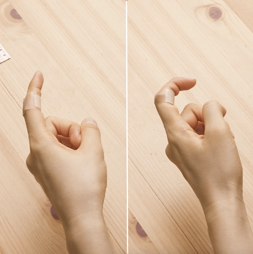 ピタッと密着＆はがれにくい！ 絆創膏の貼り方 指の曲げ伸ばしもラクラクで快適♪ 暮らしニスタ ｄメニューニュース NTTドコモ