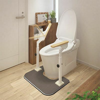 住宅用どこでも手すり トイレ・浴室手すり L型の物干しの通販、階段や玄関の手すりの通販サイト