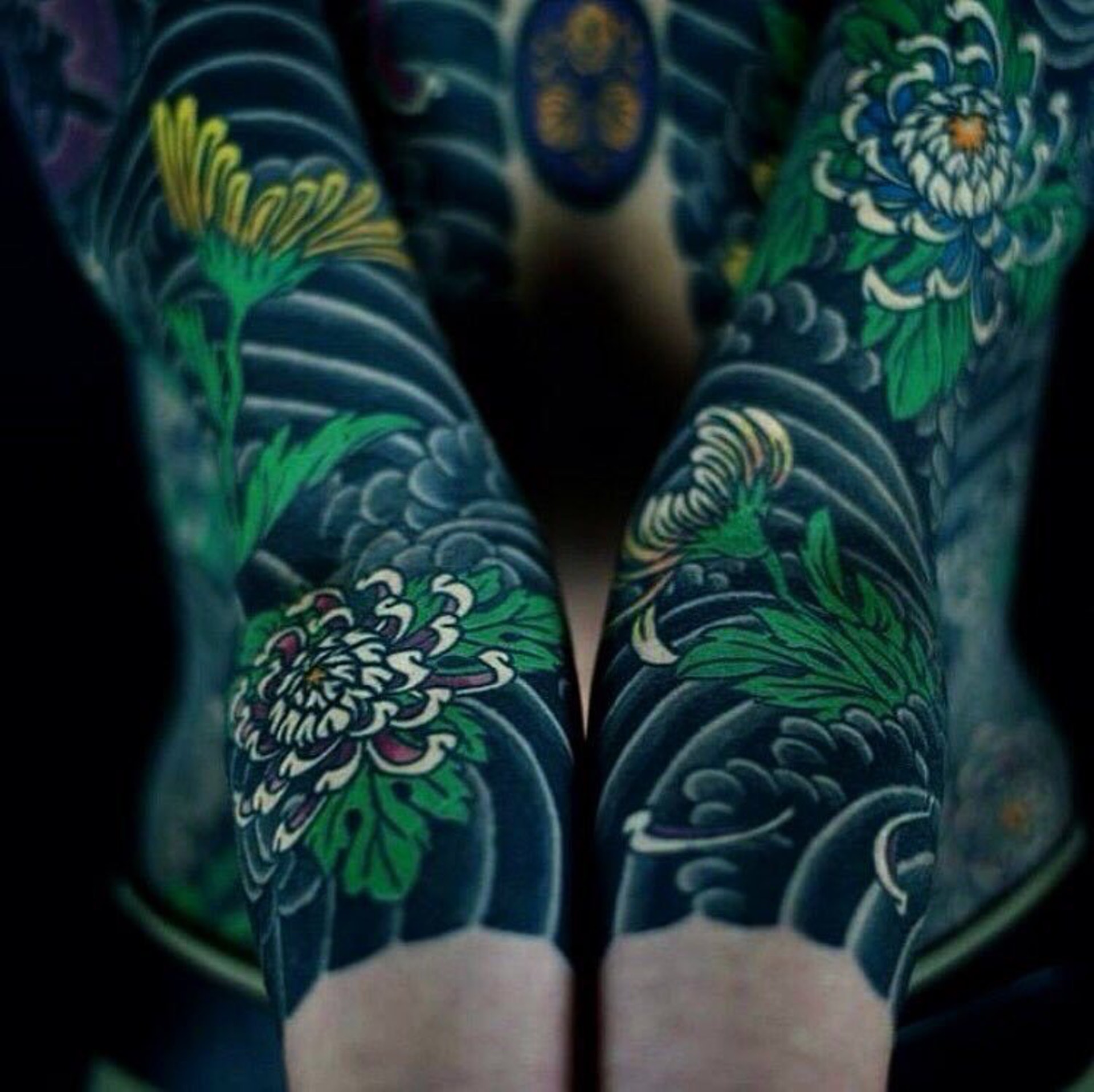 菊紋のタトゥーCATCLAW TATTOO-Z