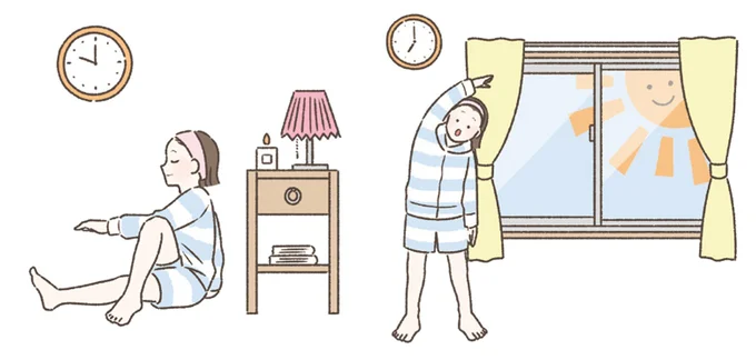 朝ストレッチ 代謝を上げて全身痩せが叶う！！朝から痩せる体を作るならまずはコレ