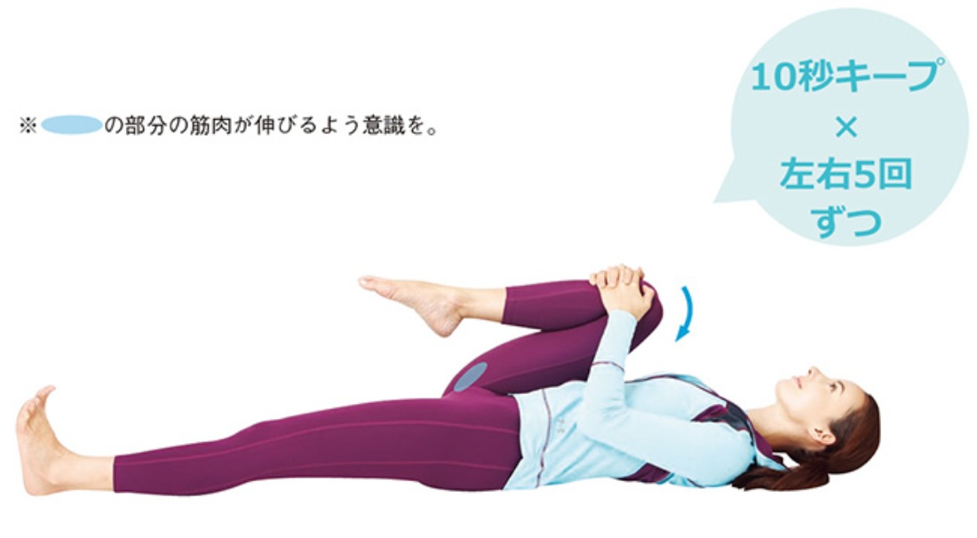 もも前 大腿四頭筋 のストレッチさいとう整形クリニック