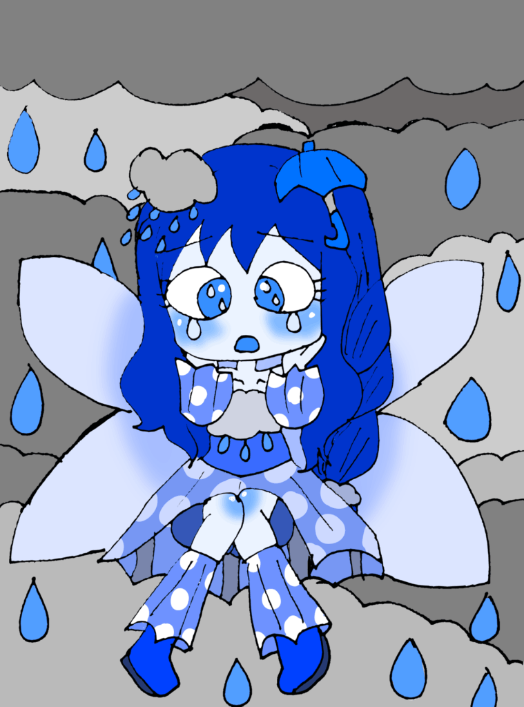 天気擬人化:曇天から差す光 poeon - Illustrations ART street