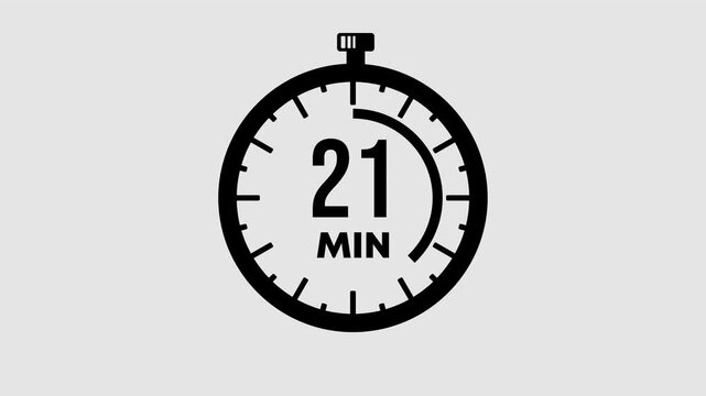 30 分タイマーのシンボルの色のスタイルPremiumベクトル素材