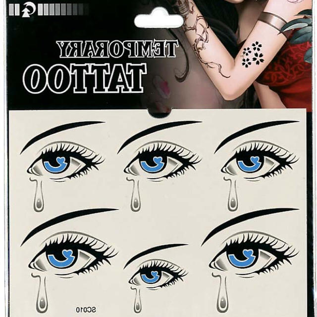 目の下涙タトゥー意味keiTikTok