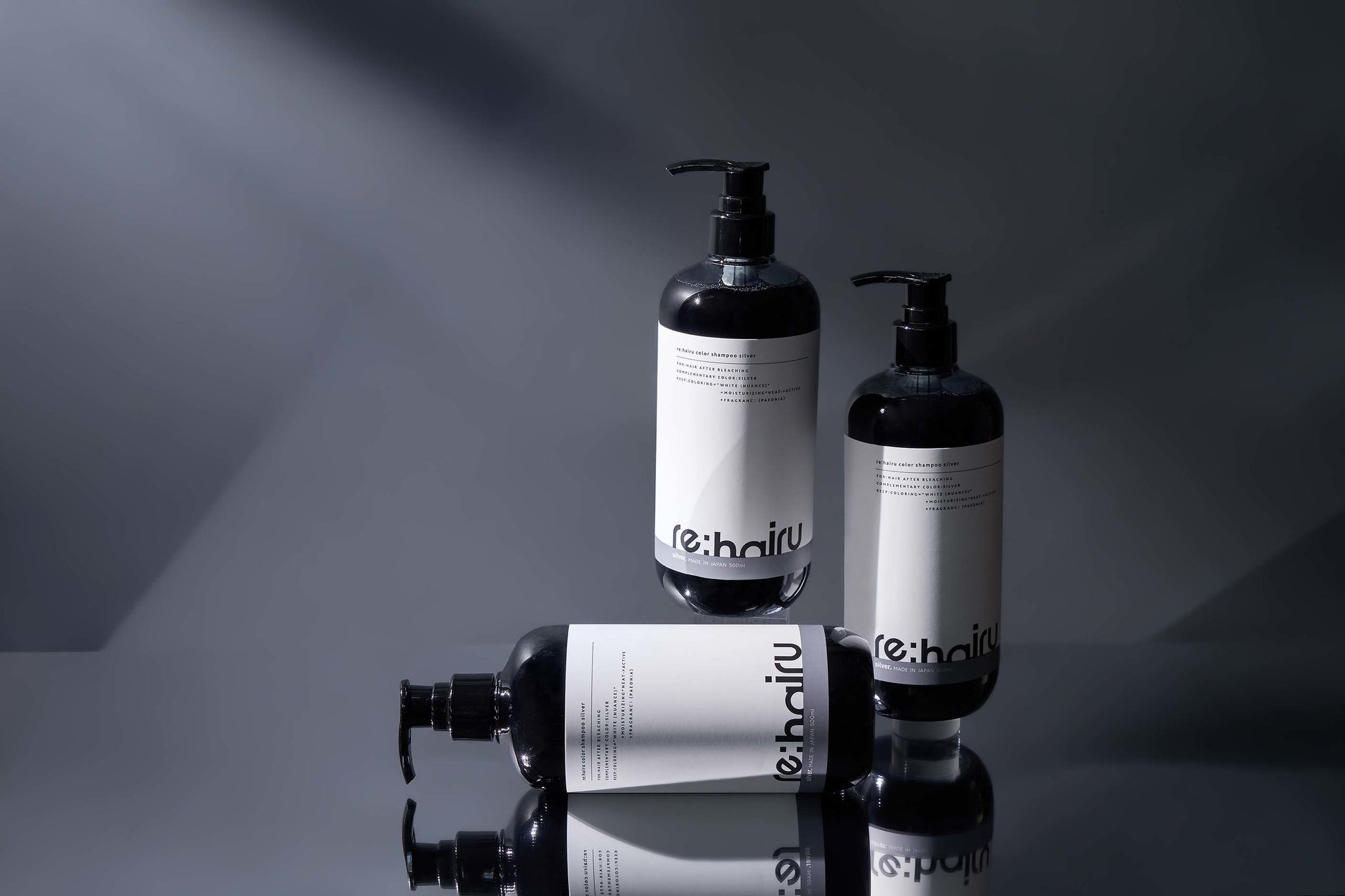 正規販売店○12本セットリハイル カラーシャンプー シルバー 500ml シャンプー カラーケア ヘアカラー 銀 アッシュ ブリーチ ケアポンプ 色落ち 防止 rehairu 大容量の通販はau PAY マーケット - freefeelau PAY マーケット－通販サイト