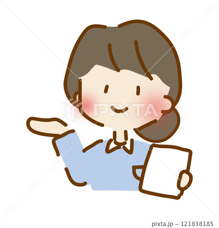 介護士とおばあさんのイラスト無料のフリー素材 イラストエイト