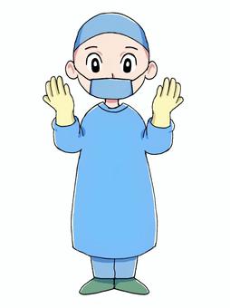 プロテキシス™ サージカルグローブ 装着方法 クローズド法0:02:50カーディナルヘルス医療関係者向け製品情報サイト