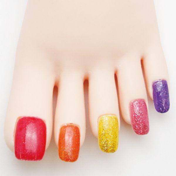 プルメリアネイル！絵画調の 唐津のエクステ＆ネイルサロンCAPRI