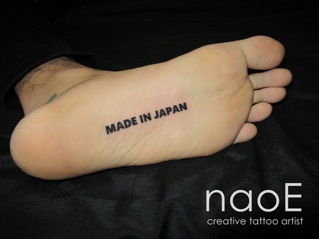 足の裏のタトゥーってどうなの❓❓CATCLAW TATTOO-Z