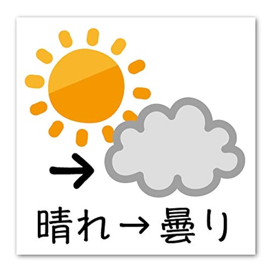 天気マーク 天気予報 晴れ 曇り 太陽 雲 晴れ時々曇りの写真素材41431611- PIXTA