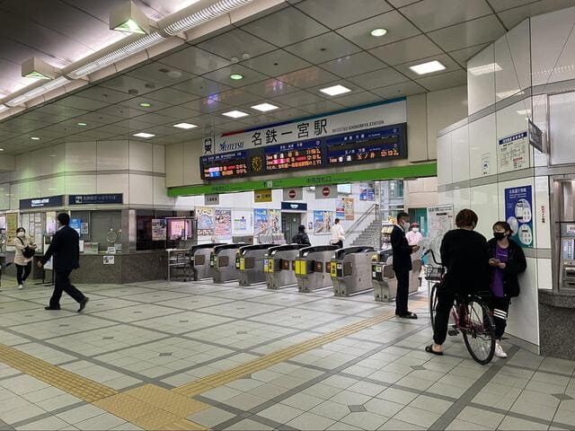 尾張一宮駅ビル(i-ビル)工事見物