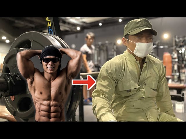 ボディビル おじいちゃんTikTok