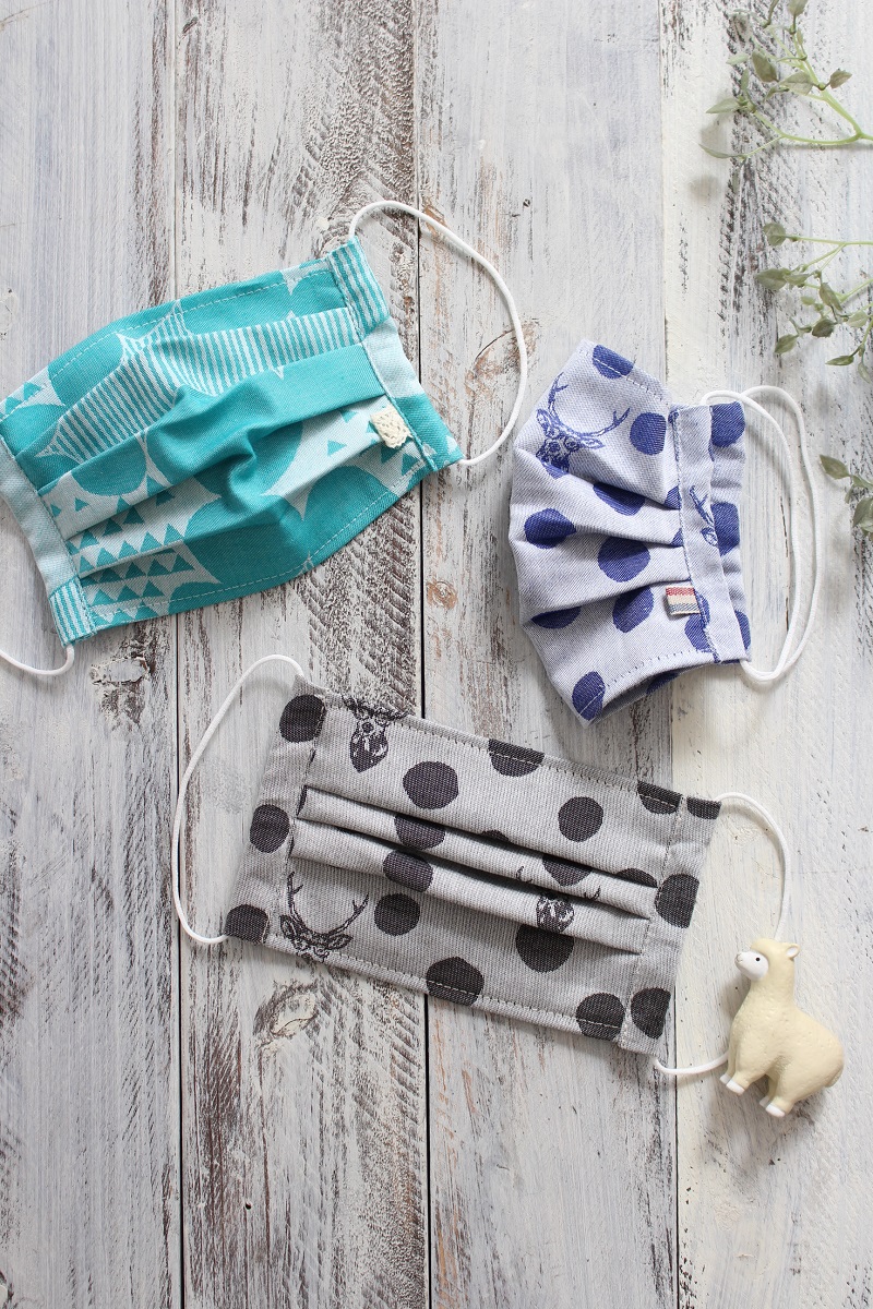 何回も洗って使える「子供用プリーツマスク」作り方ぬくもり