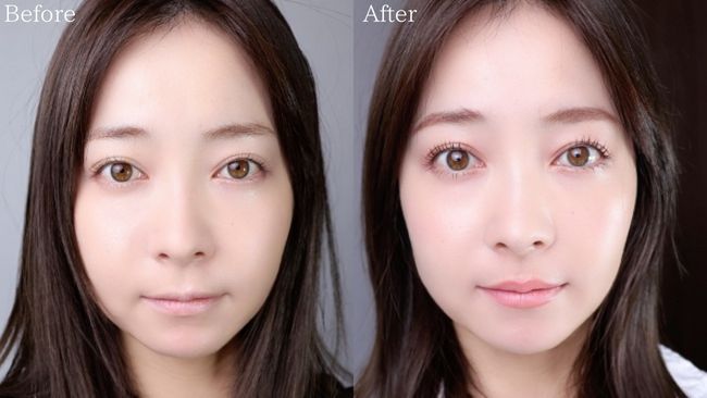 人中短縮メイクの方法とポイント