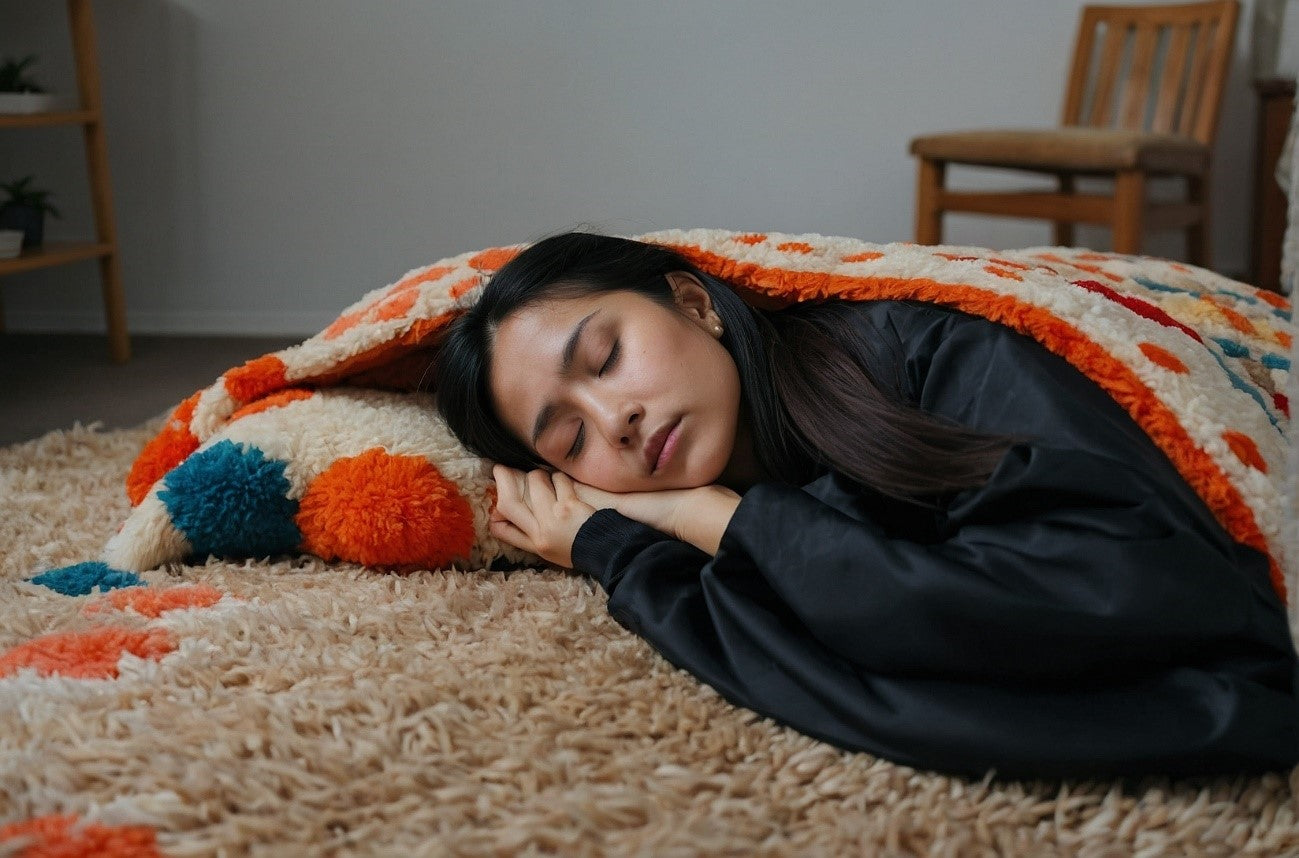 こたつで寝るのは危険？こたつで寝ると危険な理由と寝落ちを予防するアイデアを紹介 - ラグ・カーペット通販 びっくりカーペット