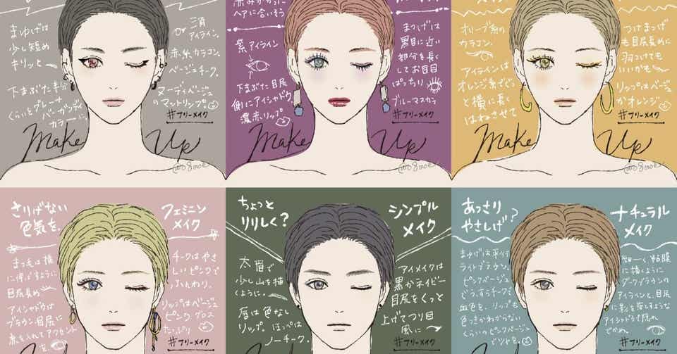 10種類の目の形とその主な特徴