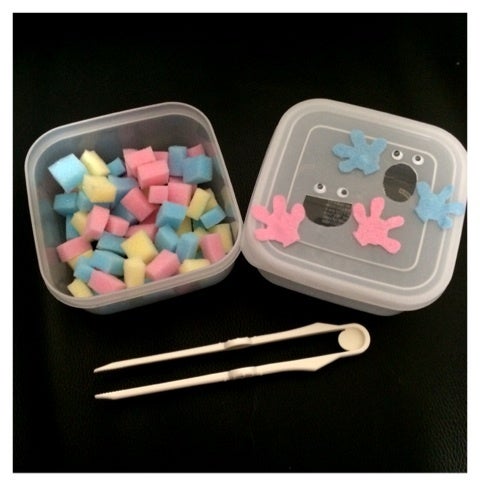 お出かけ大好き！3人育児どんとこーい！ 輪ゴム一本で！お箸の持ち方練習中！&あんふぁん