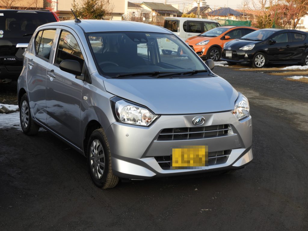 ダイハツ ミライースのベルト交換、及びフューエルリッドオープナーのワイヤー交換を承りました。グーネットピット