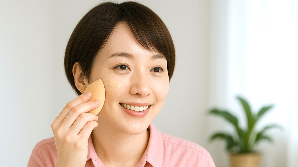 ツヤ陶器肌」に仕上げるには？ ファンデーションの塗り方を総ざらいOggi.jp