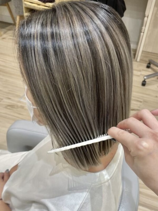 明るい白髪染めSTORY