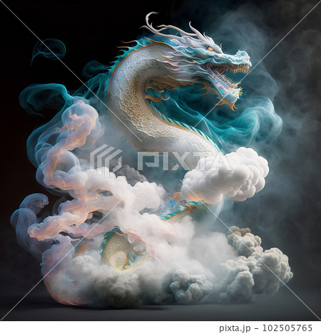 龍の置物 ドラゴン クリスタル スピリチュアル 風水 龍神様 開運力 開運厄除 金運アップ