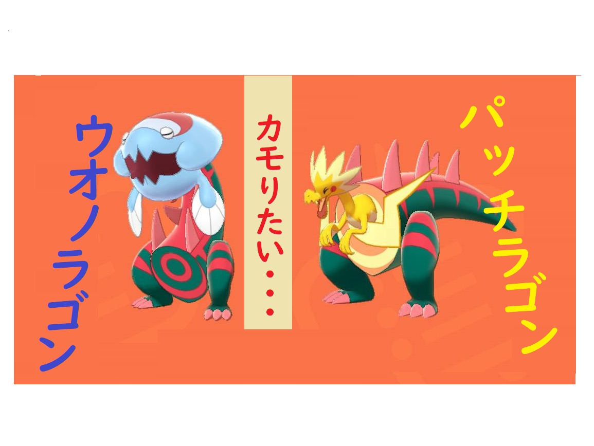 ポケモン剣盾 ウオノラゴンの対策 エラがみ